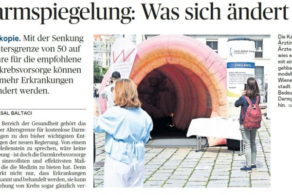 Zeitungsausschnitt.