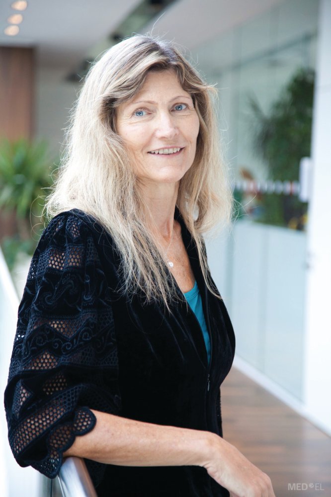 Ein Porträtfoto von Ingeborg Hochmair